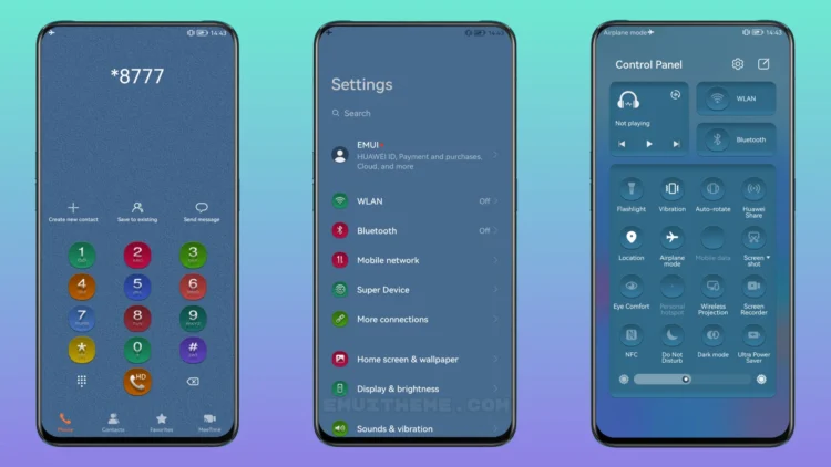 Plain Color EMUI Theme