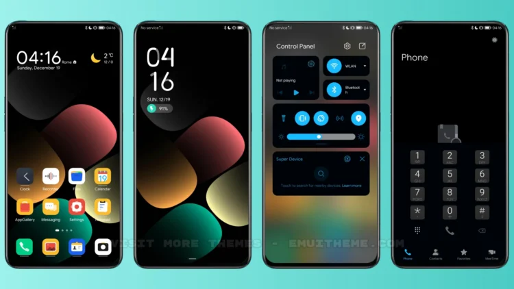 Project Dark EMUI Theme