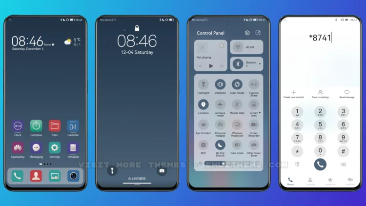 Quietly v2 EMUI Theme