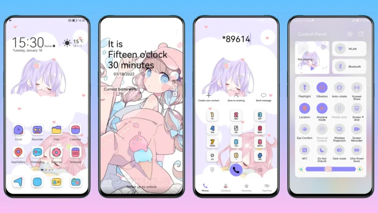 Sakura EMUI Theme