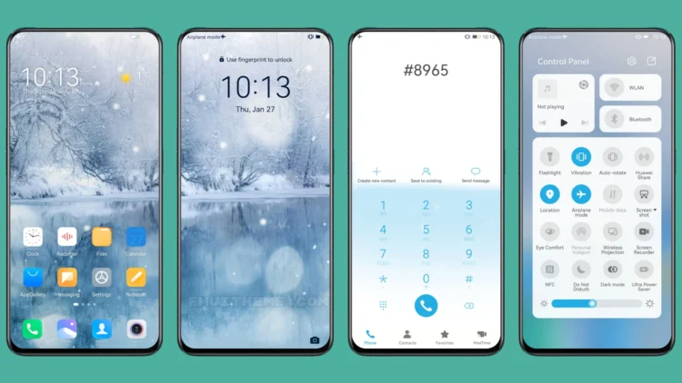 Snow v3 EMUI Theme