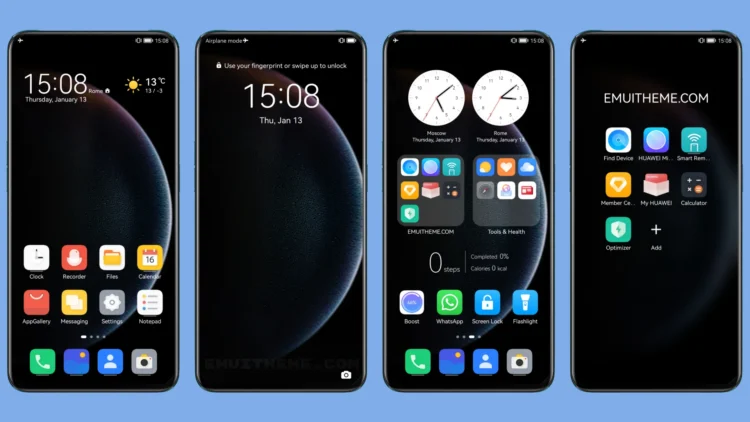 Sparse Shadow EMUI Theme