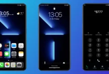iOS 15.3 Dark EMUI Theme