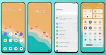 Colorful Waves EMUI Theme