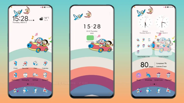 Doraemon v13 EMUI Theme