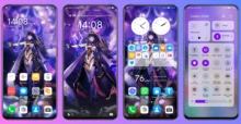Genshin Impact - Raiden Shogun EMUI Theme