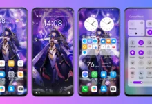 Genshin Impact - Raiden Shogun EMUI Theme
