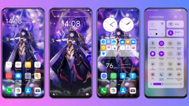 Genshin Impact - Raiden Shogun EMUI Theme