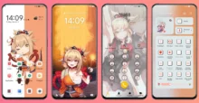 Genshin Impact - Yoimiya EMUI Theme