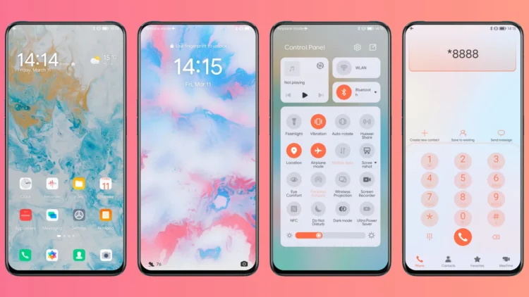 Morandi Orange EMUI Theme