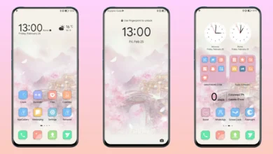 Pink Ancient EMUI Theme