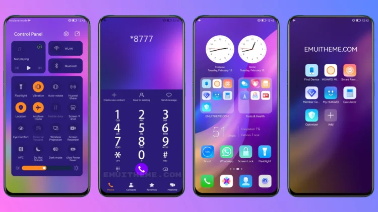 SHARP CHANGE EMUI Theme