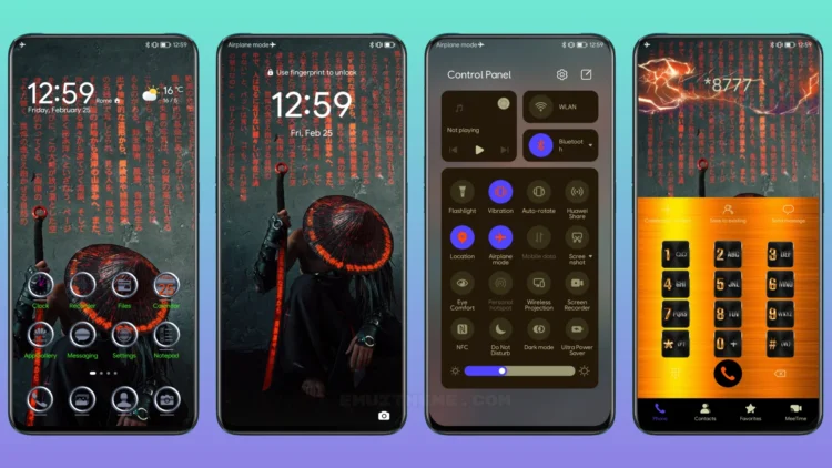 Samurai EMUI Theme