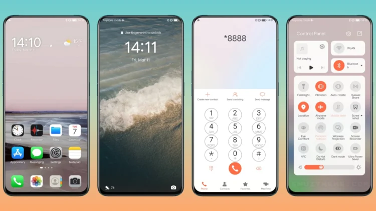 iOS old EMUI Theme