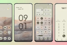 Android 12 V4 EMUI Theme