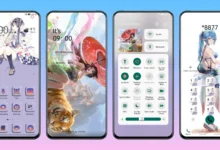 Anime Girl EMUI Theme