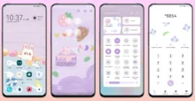 Give you a four-leaf clover EMUI Theme