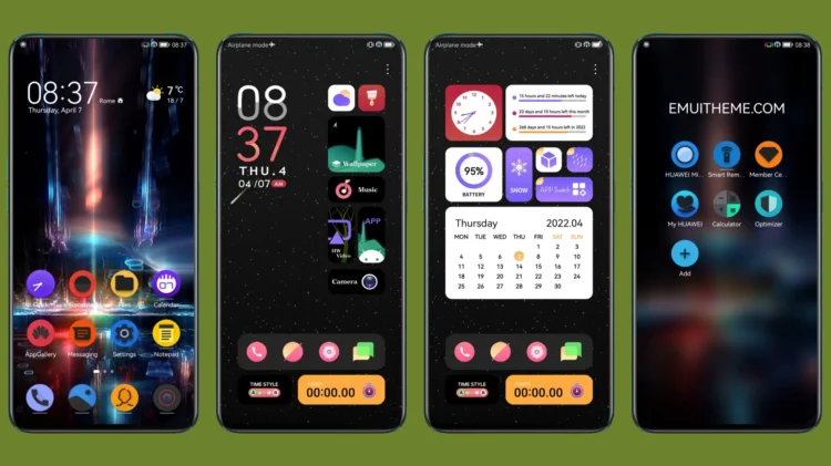 Metallika EMUI Theme