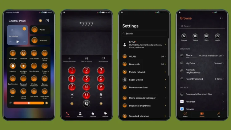 Metallika EMUI Theme