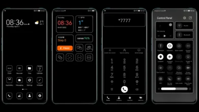 Minimalist Black EMUI Theme