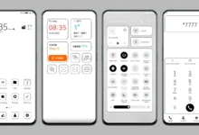 Minimalist White EMUI Theme