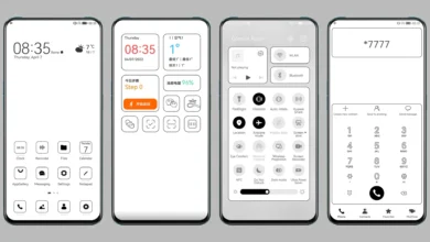 Minimalist White EMUI Theme