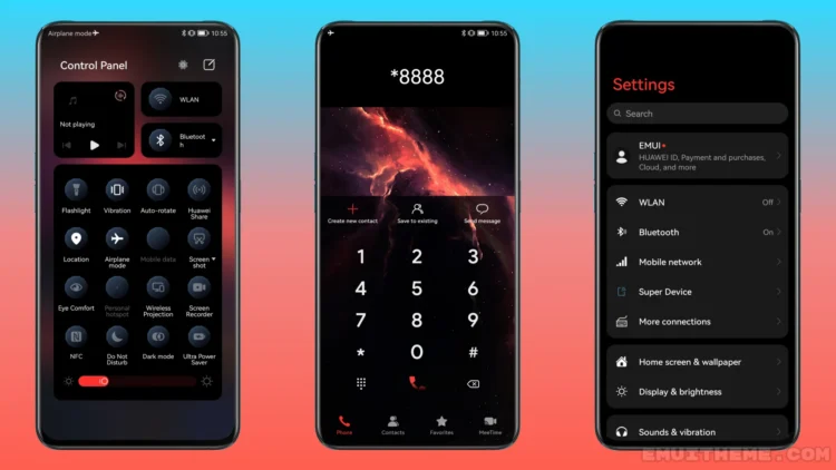 Nebula EMUI Theme