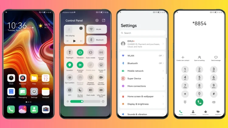 Nubia UI 8.0 simple cloud EMUI Theme