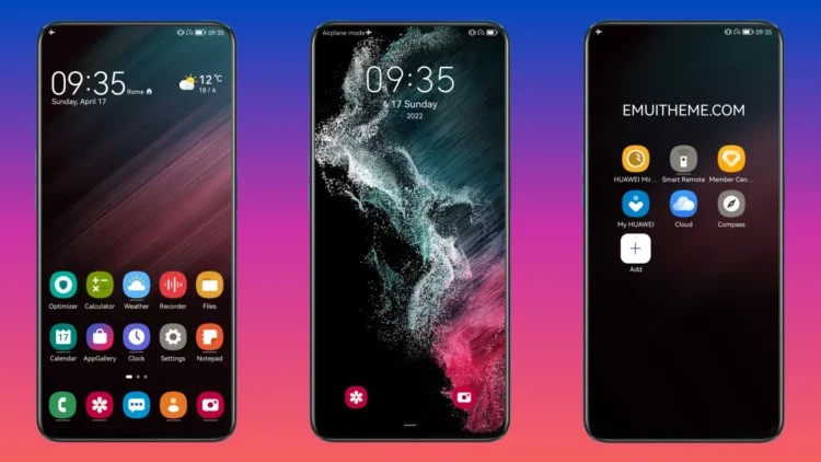 Galaxy S22 One UI 4.1 EMUI Theme