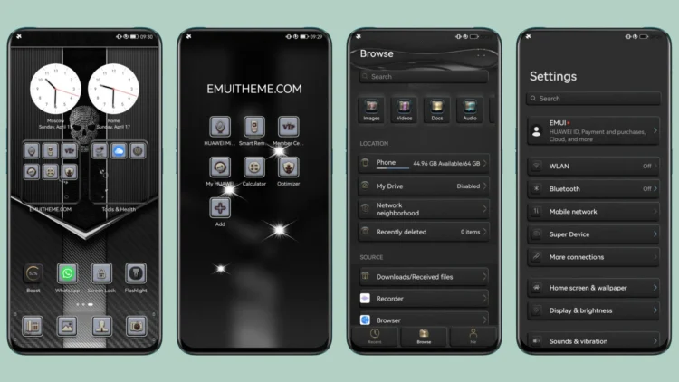 X-Skull EMUI Theme
