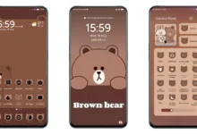 Brown bear EMUI Theme