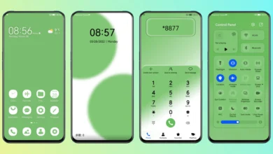 Color Green EMUI Theme