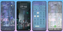 Cyberpunk Style EMUI Theme