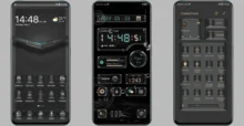 Leather Metal EMUI Theme