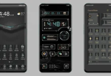 Leather Metal EMUI Theme