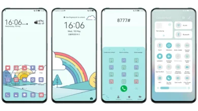 Linear style EMUI Theme