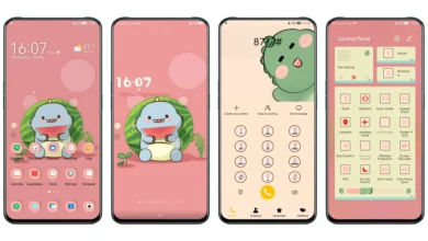 Little Dinosaur v7 EMUI Theme