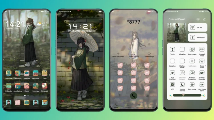 Look back EMUI Theme