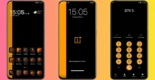 Orange Dark EMUI Theme