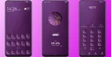 Purple Plain EMUI Theme