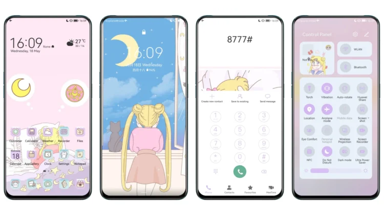 Sailor Moon 3.0 EMUI Theme