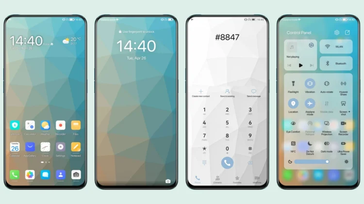 Sparkling EMUI Theme