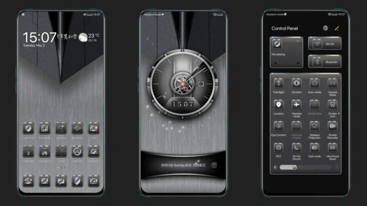 Steel EMUI Theme