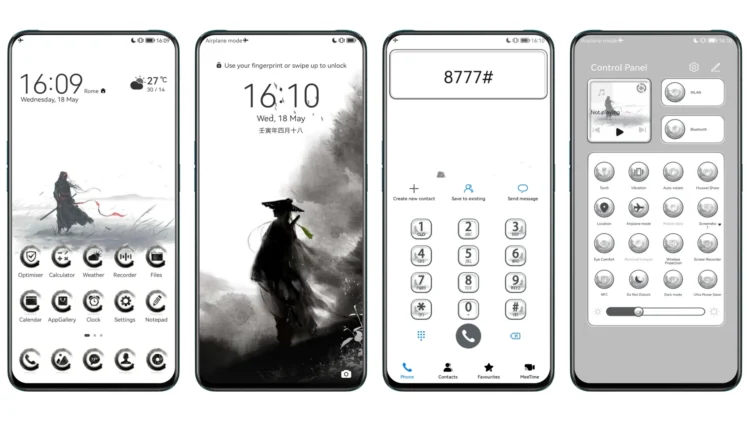 Swordsman EMUI Theme