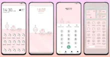 Warm Bunny EMUI Theme