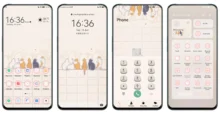 5 Cats EMUI Theme