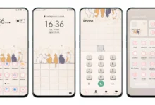 5 Cats EMUI Theme