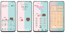 Milk and Mocha Bear v8 EMUI Theme