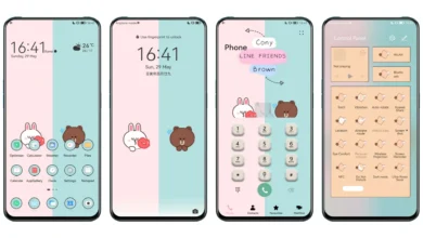 Milk and Mocha Bear v8 EMUI Theme
