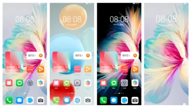 Huawei P50 Pocket Stock Themes
